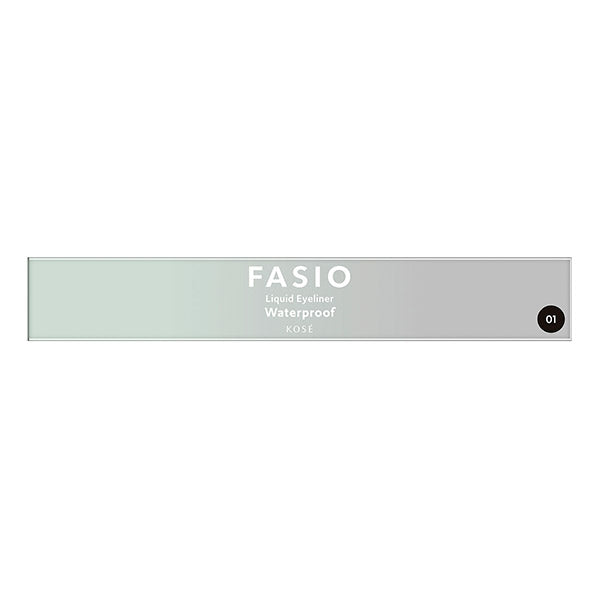 Fasio Liquid eyeliner, 01 Black, 0.4ml, Fragrance-free