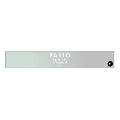 Fasio Liquid eyeliner, 01 Black, 0.4ml, Fragrance-free