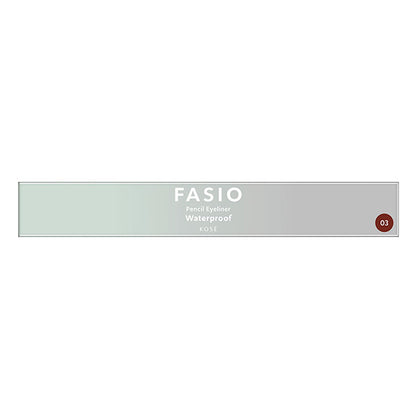 Fasio Pencil eyeliner, 03 Burgundy Brown, 0.1g, Fragrance-free