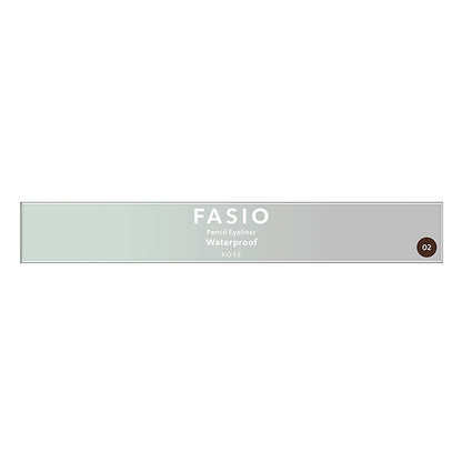 Fasio Pencil eyeliner, 02 Brown, 0.1g, Fragrance-free