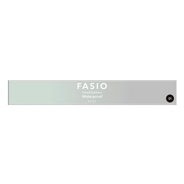 Fasio Pencil eyeliner, 01 Black, 0.1g, Fragrance-free