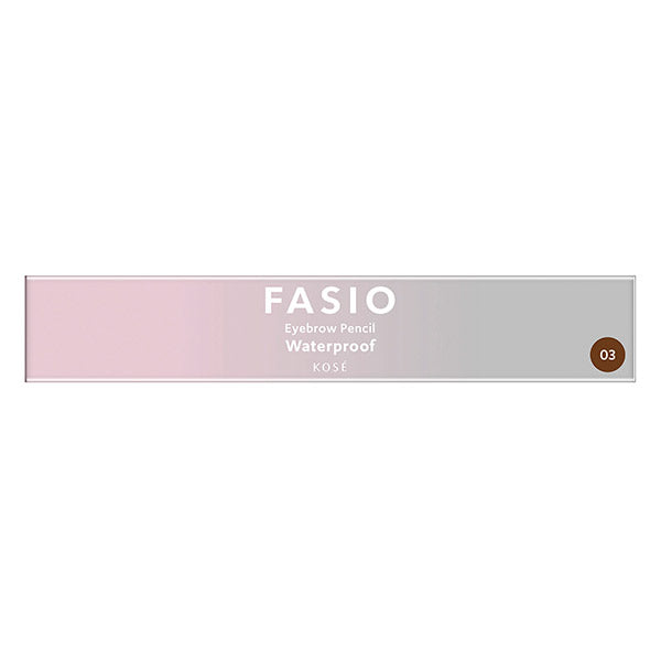 Fasio Eyebrow pencil, 03 Light brown, 0.07g, Fragrance-free