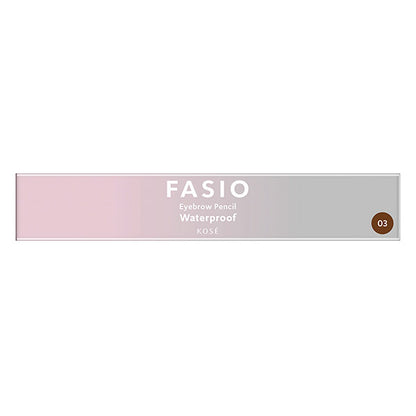 Fasio Eyebrow pencil, 03 Light brown, 0.07g, Fragrance-free
