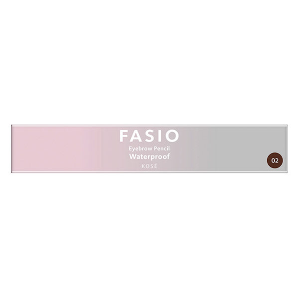Fasio Eyebrow pencil, 02 Brown, 0.07g, Fragrance-free