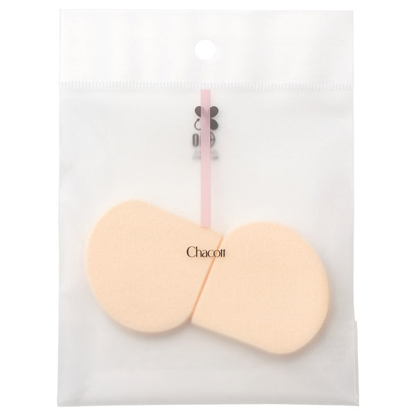 Chacott COSMETICS Sponge Puff (25), 2 Pieces