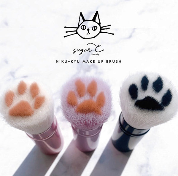 sugar.C beauty Baby Paw Makeup Brush (Black)