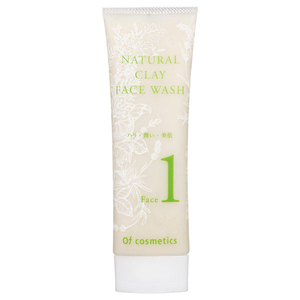Natural Clay Face Wash F1, 145g, Moisturizing, Gentle fragrance blended with six essential oils