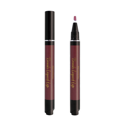 PALGANTONG Brush Liquid Lip RM (R01 Dry Rose Red)