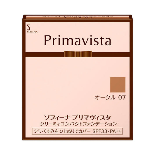 Sofina Primavista Creamy Compact Foundation SPF33 PA++ (Ochre 07)