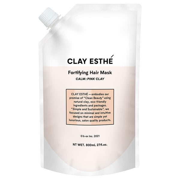 Clay Esthe Fortifying Hair Mask Pink Clay / Refill / 800ml