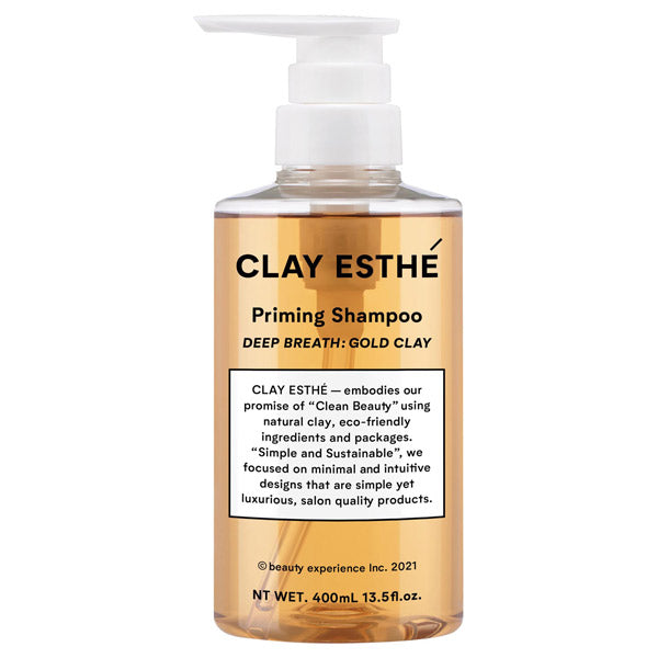 Clay Esthe Priming Shampoo Gold Clay / 400ml