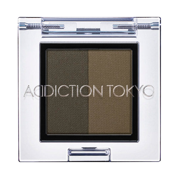 ADDICTION Pressed Duo Eyebrow, 04 Espresso Duo, 1.5g