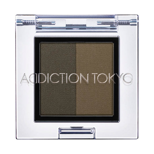 ADDICTION Pressed Duo Eyebrow, 04 Espresso Duo, 1.5g
