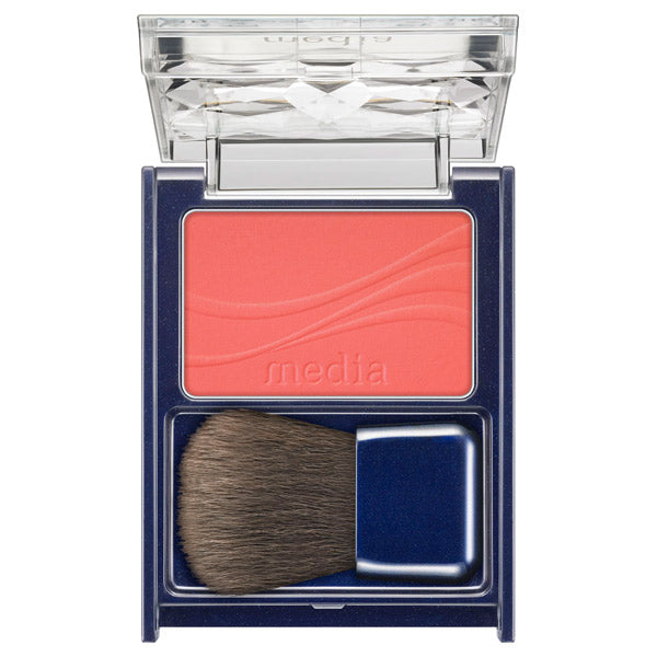 media Bright Up Cheek S, RD-03 (Red), 2.8g, Fragrance-free