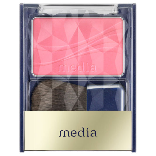 media Bright Up Cheek S, RS-03 (Rose), 2.8g, Fragrance-free