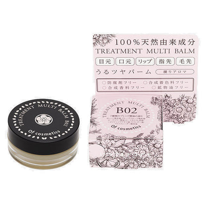 Treatment Multi-Balm B02, 8g, Moisturizing, Citrus Herb