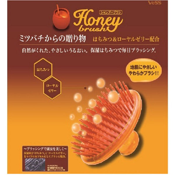 Honey shampoo brush, 1 piece