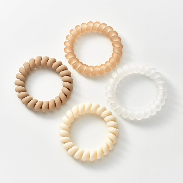 maPEPE Spring Hair Rubber (Matte White)