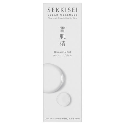 Sekkisei Clear Wellness Cleansing Gel, 140g (Unscented)