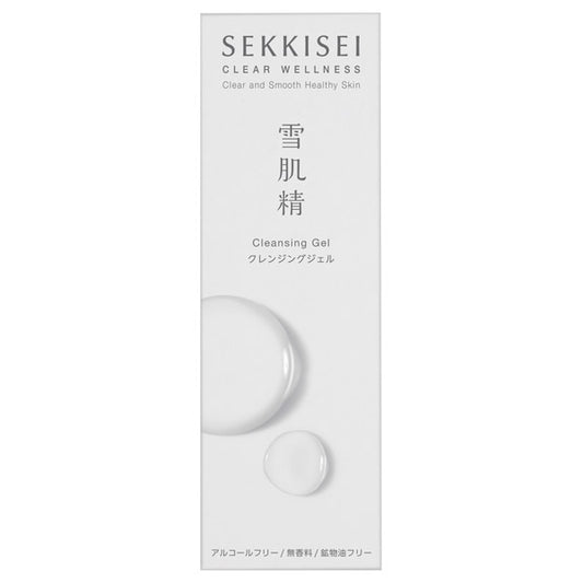 Sekkisei Clear Wellness Cleansing Gel, 140g (Unscented)