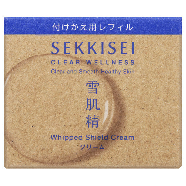 Sekkisei Clear Wellness Whip Shield Cream (Refill), 40g