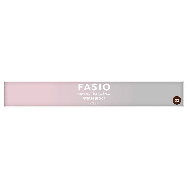 Fasio Powdery Tint Eyebrow, 02 Brown, 0.6g