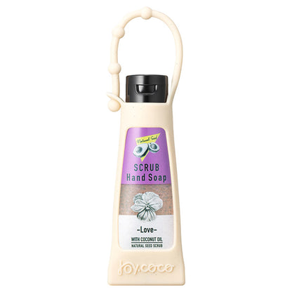 Scrub Hand Soap Love, Mini, 30ml, Delicate Floral Scent