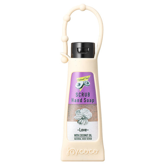 Scrub Hand Soap Love, Mini, 30ml, Delicate Floral Scent