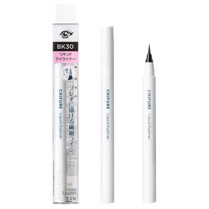 Chifure Liquid eyeliner brush pen type, BK30 black, 0.5ml