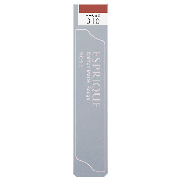 ESPRIQUE Chiffon Matte Rouge, BE310 Beige, 6g, Fragrance-free