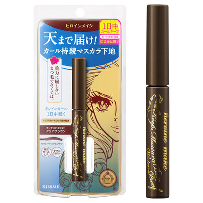 Heroine Make Curl Keep Mascara Base WP (02 Clear Brown)