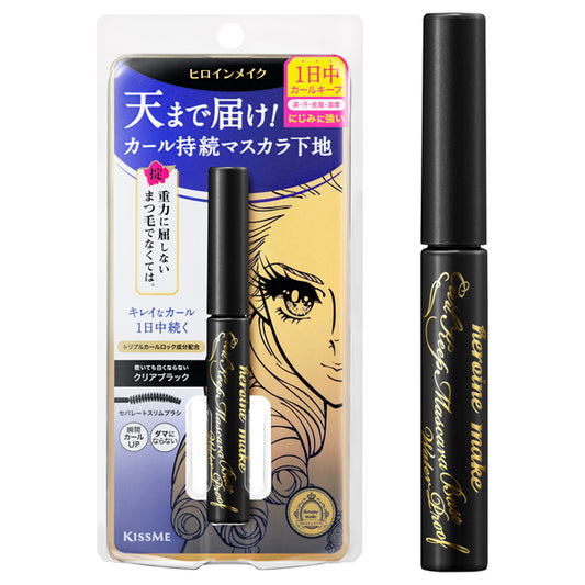 heroine make Curl Keep Mascara Base WP, 01 Clear Black, 4.5g