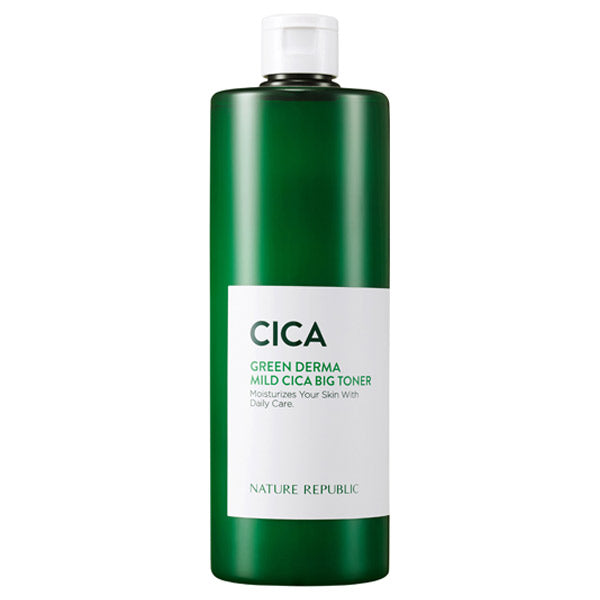 NATURE REPUBLIC Green Derma CICA Big Toner, 500ml