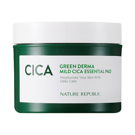NATURE REPUBLIC Green Derma CICA Essential Pads, 90 sheets (135ml)