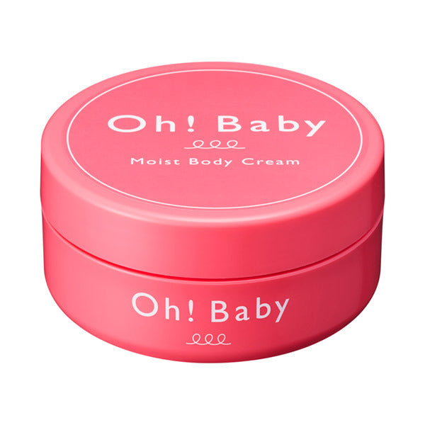 Oh!Baby Moist Body Cream, 130g, Baby Peach Scent