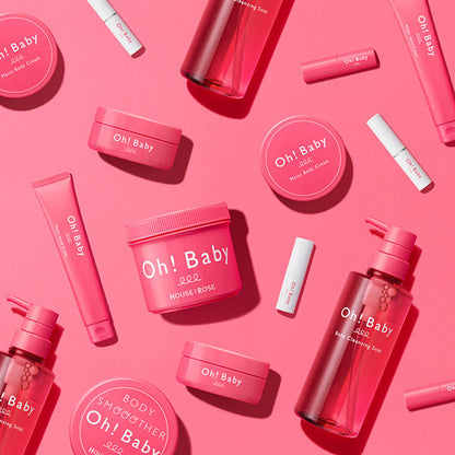 Oh!Baby Moist Body Cream, 130g, Baby Peach Scent