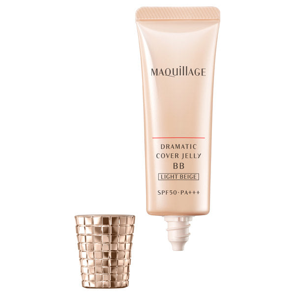 MAQuillAGE Dramatic Cover Jelly BB, SPF50 PA+++, Light Beige, 30g, Fragrance-free