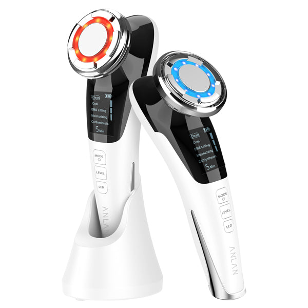 ANLAN Multifunctional Warm & Cool Facial Device (White)