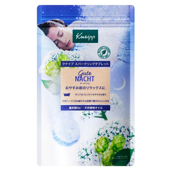 Kneipp Gute Nacht Sparkling Tablets (Hop & Valerian), 6 Pack