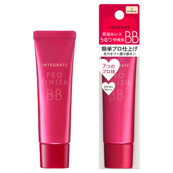 INTEGRATE Pro Finish BB, SPF50+ PA+++, 1, Fragrance-free