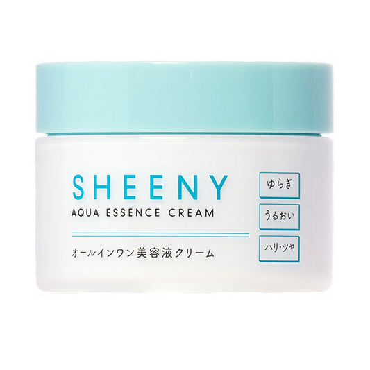 Sheeny Aqua Essence Cream, 50g, Light and refreshing silky texture, Fragrance-free
