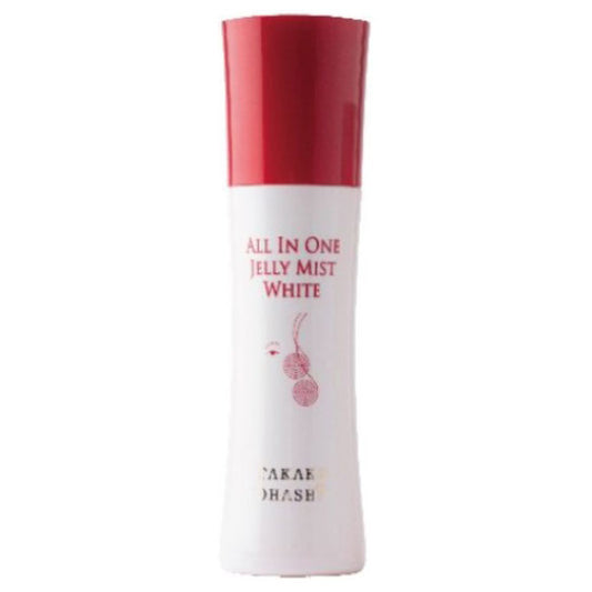 All-in-one Jelly Mist White, 100ml, The mist adheres tightly to the skin and is instantly absorbed by spreading with your hands, Wild Rose and Orange