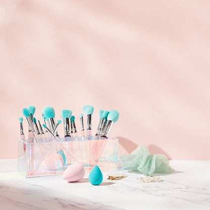 SPECTRUM Oceana 4-Piece Face Brush Set, 4 Pack