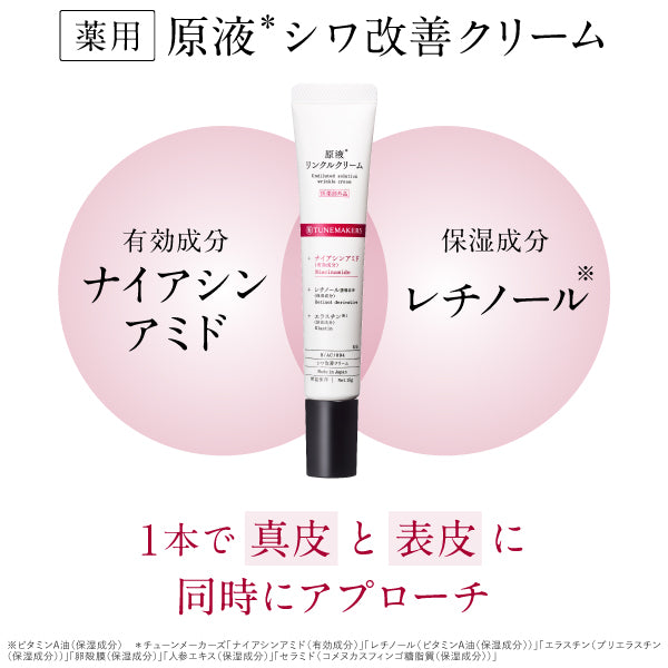 TUNEMAKERS Undiluted Wrinkle Cream