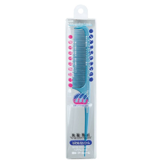 Bihatsu Senka Mineral Ion Slim Tail Comb (Blue)