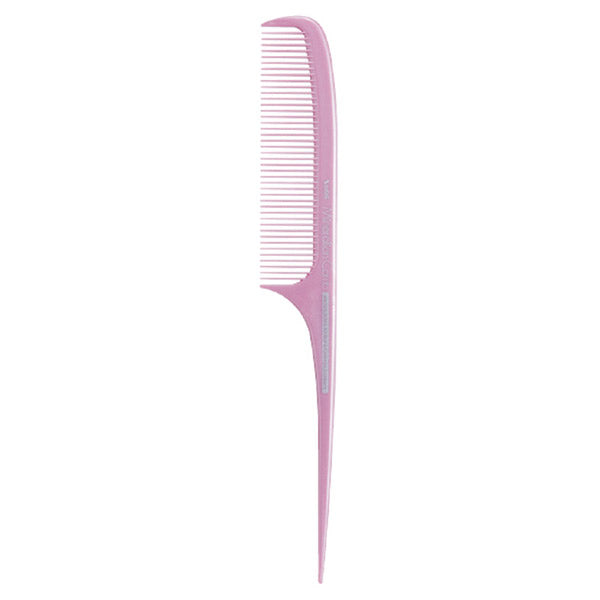 Beauty Hair Specialty Mineral Ion Thin Tail Comb, Pink