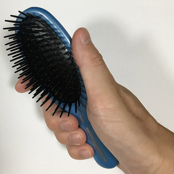 Bihat Senka Mineral Ion Poly Hair Brush, Blue