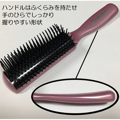 Bihat Senka Mineral Ion Brush Blow Silicone Brush (Large), Pink