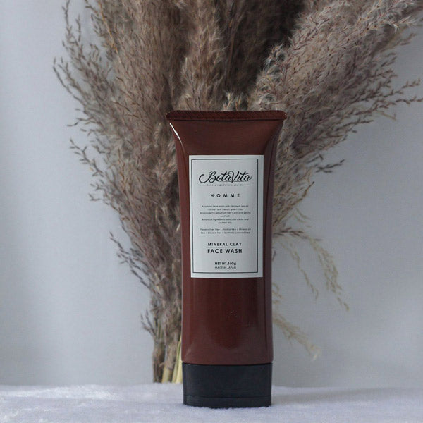 BotaVita HOMME MINERAL CLAY FACE WASH, 100g