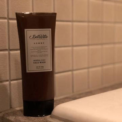 BotaVita HOMME MINERAL CLAY FACE WASH, 100g